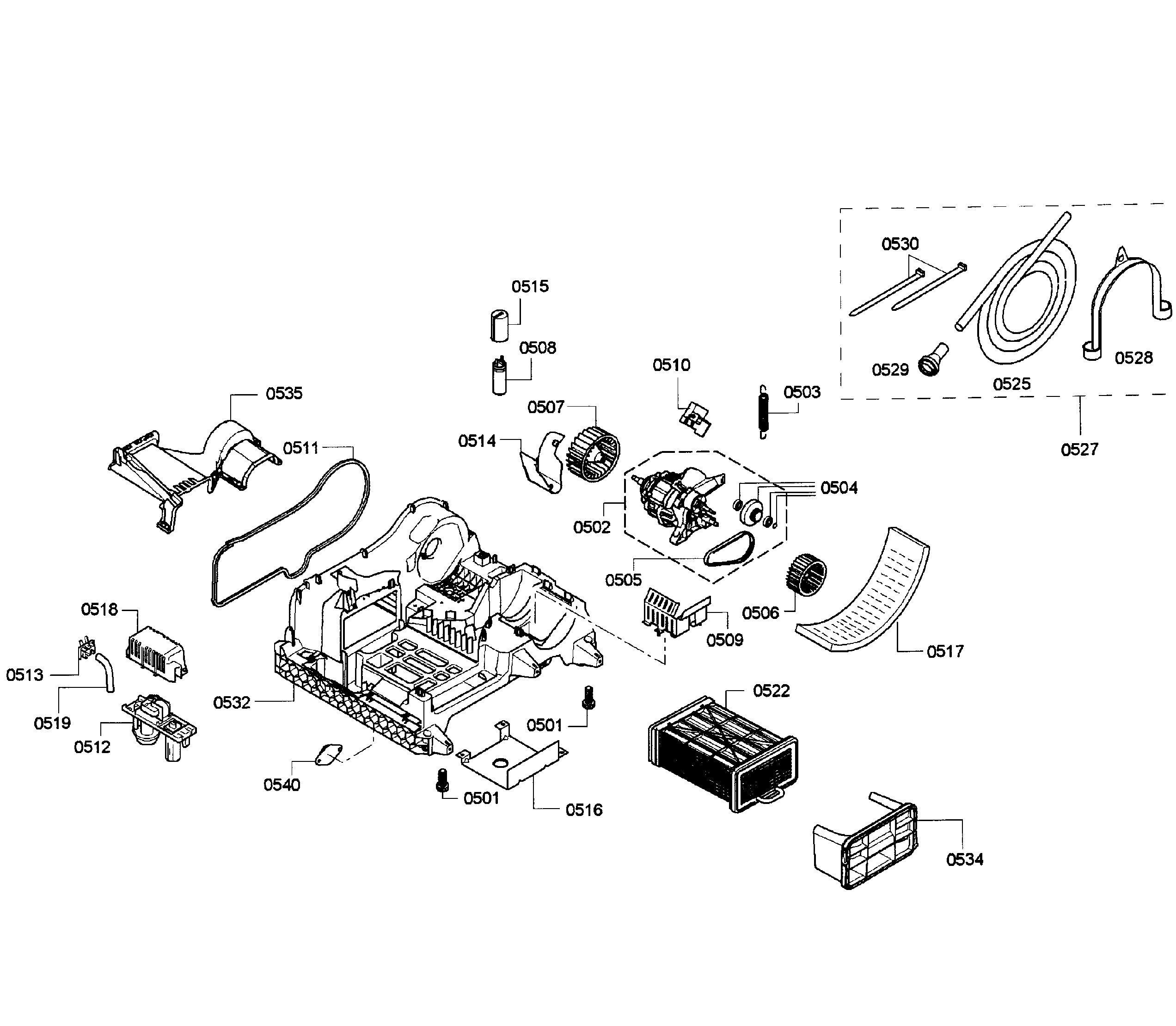 Motor assy