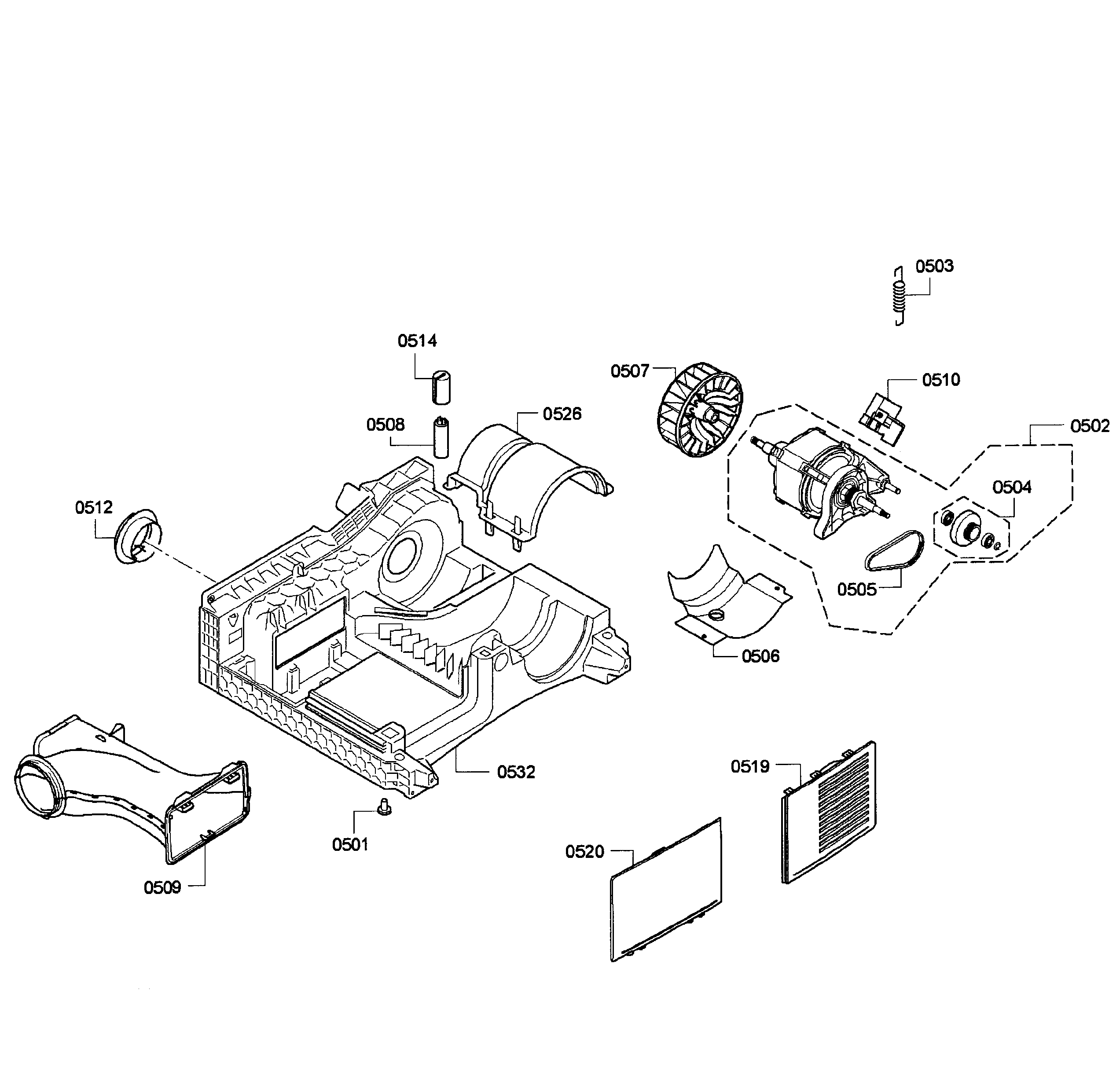 Motor assy