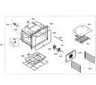 Bosch HBL3460UC/01 oven assy diagram