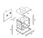 Bosch HBL3460UC/03 cabinet assy diagram