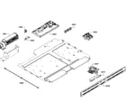 Bosch HBL3460UC/08 pcb's assy diagram