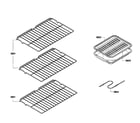 Bosch HBL5450UC/06 shelfs diagram