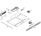 Bosch HBL5450UC/08 pcb's assy diagram