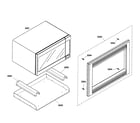 Bosch HBL5750UC/01 microwave framing diagram