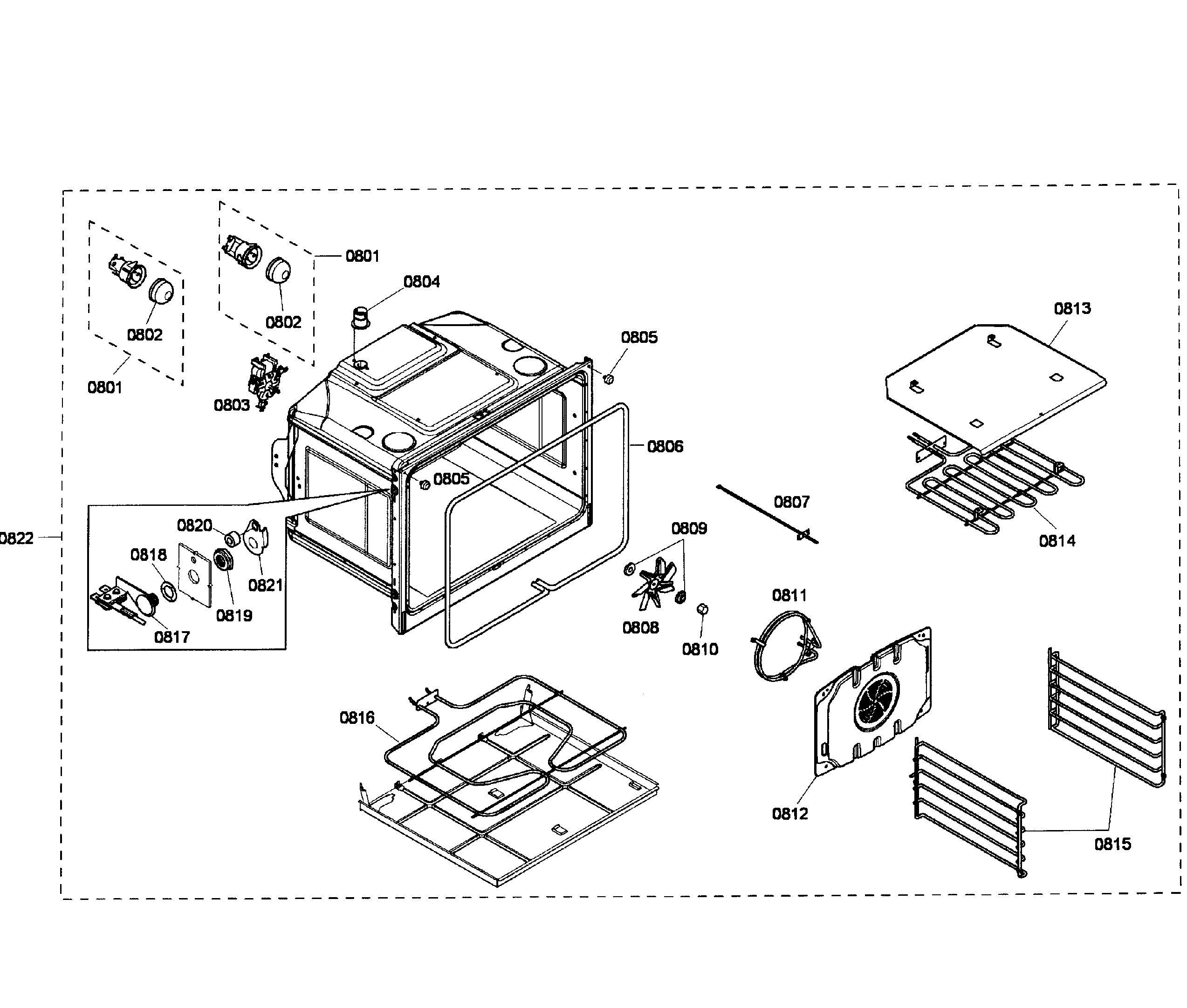 Oven assy