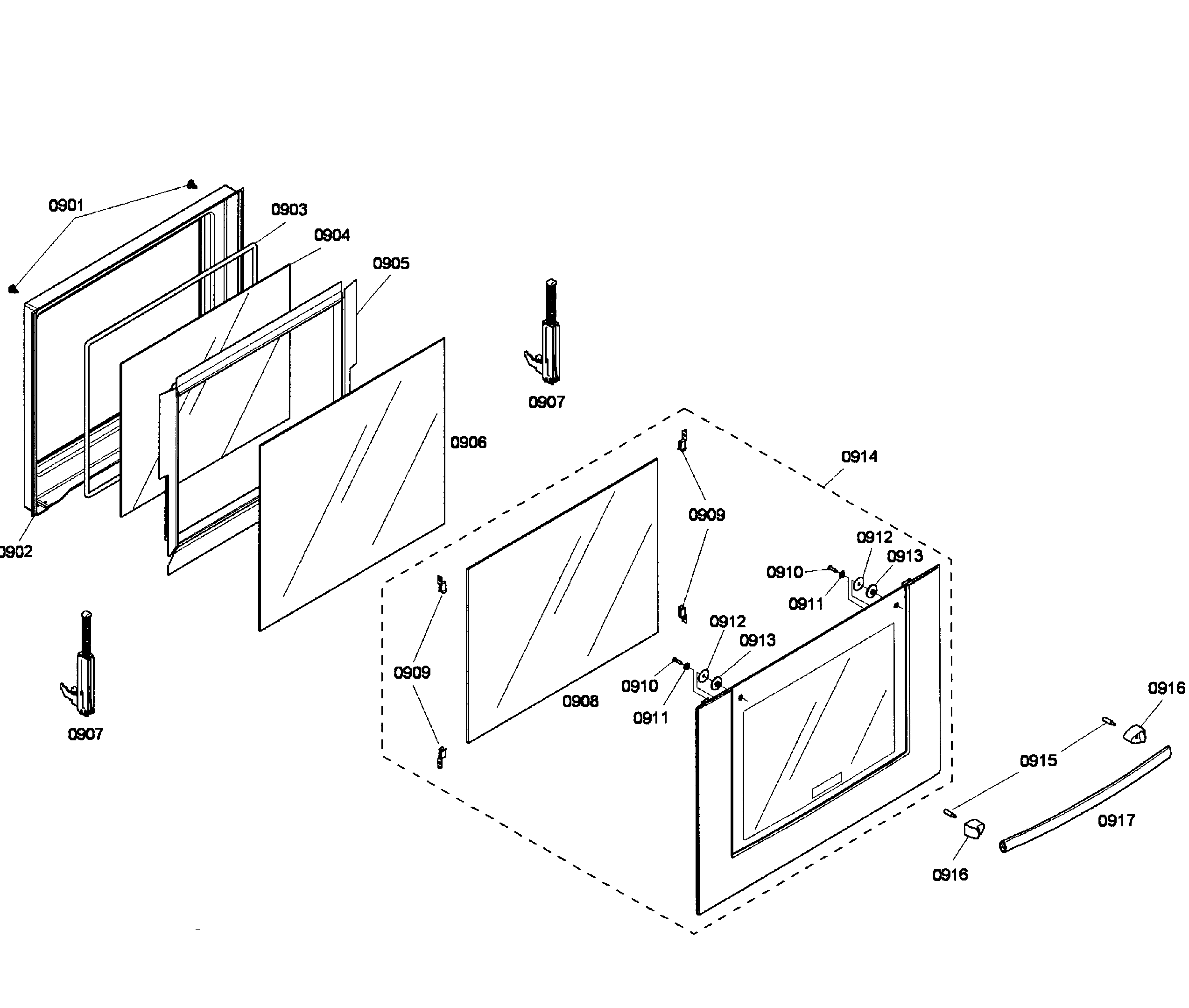 Door assy