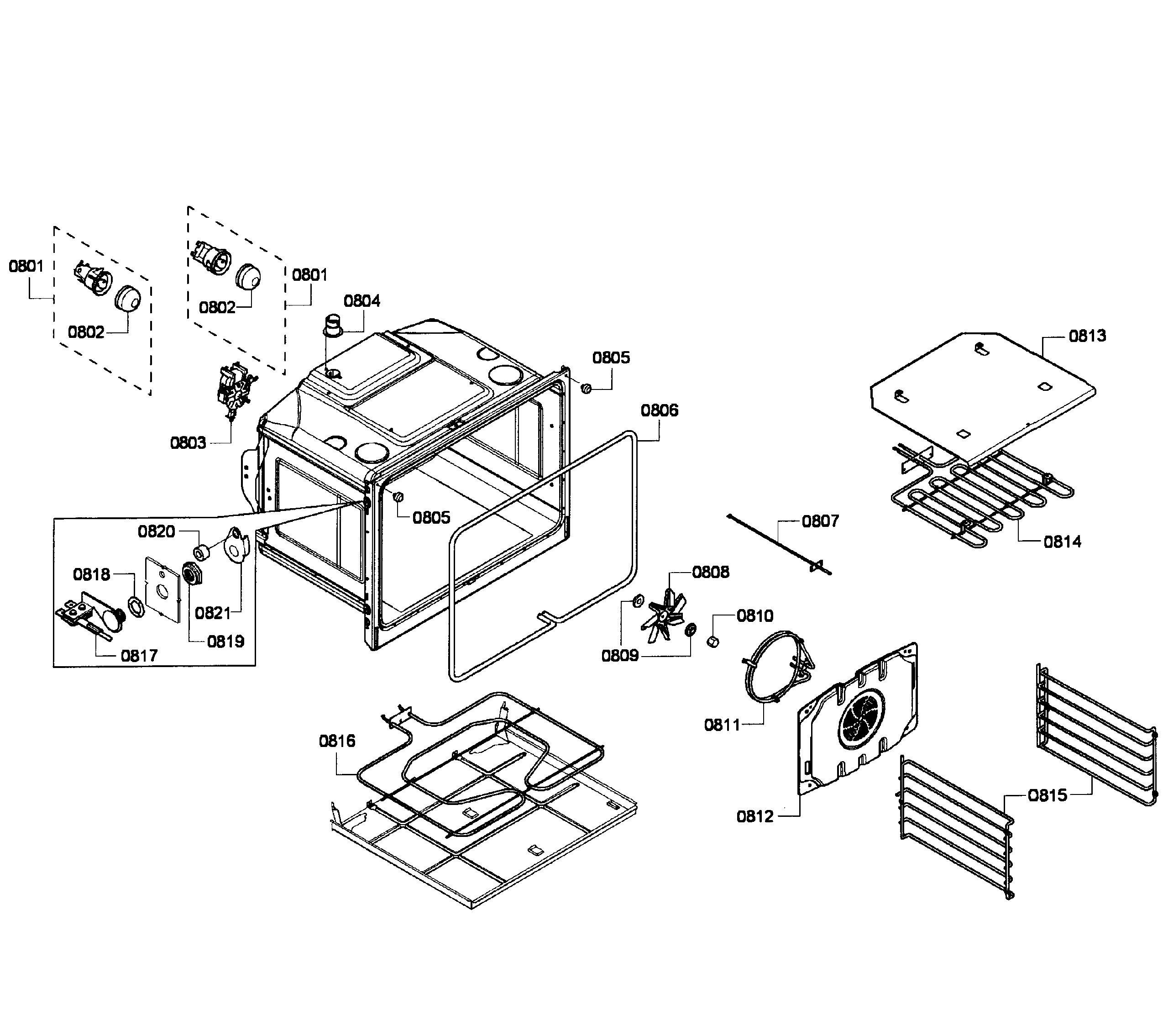 Oven assy