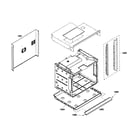 Bosch HBL5750UC/03 cabinet assy diagram
