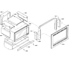Bosch HBL5750UC/04 microwave framing diagram
