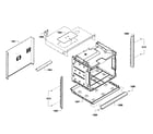 Bosch HBL5750UC/04 cabinet assy diagram