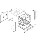 Bosch HBL5750UC/04 cabinet assy diagram