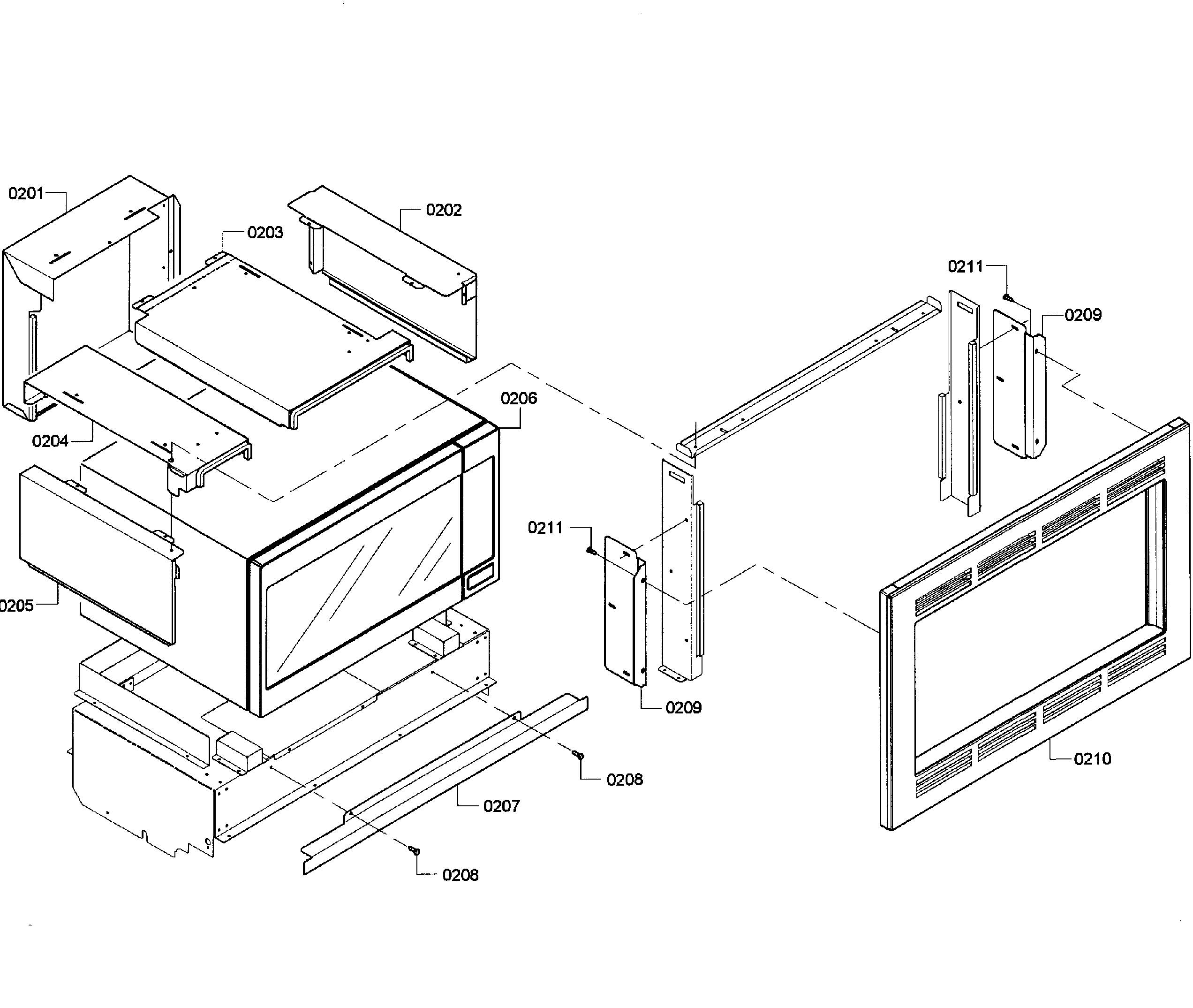 Microwave framing