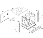 Bosch HBL5750UC/08 cabinet assy diagram