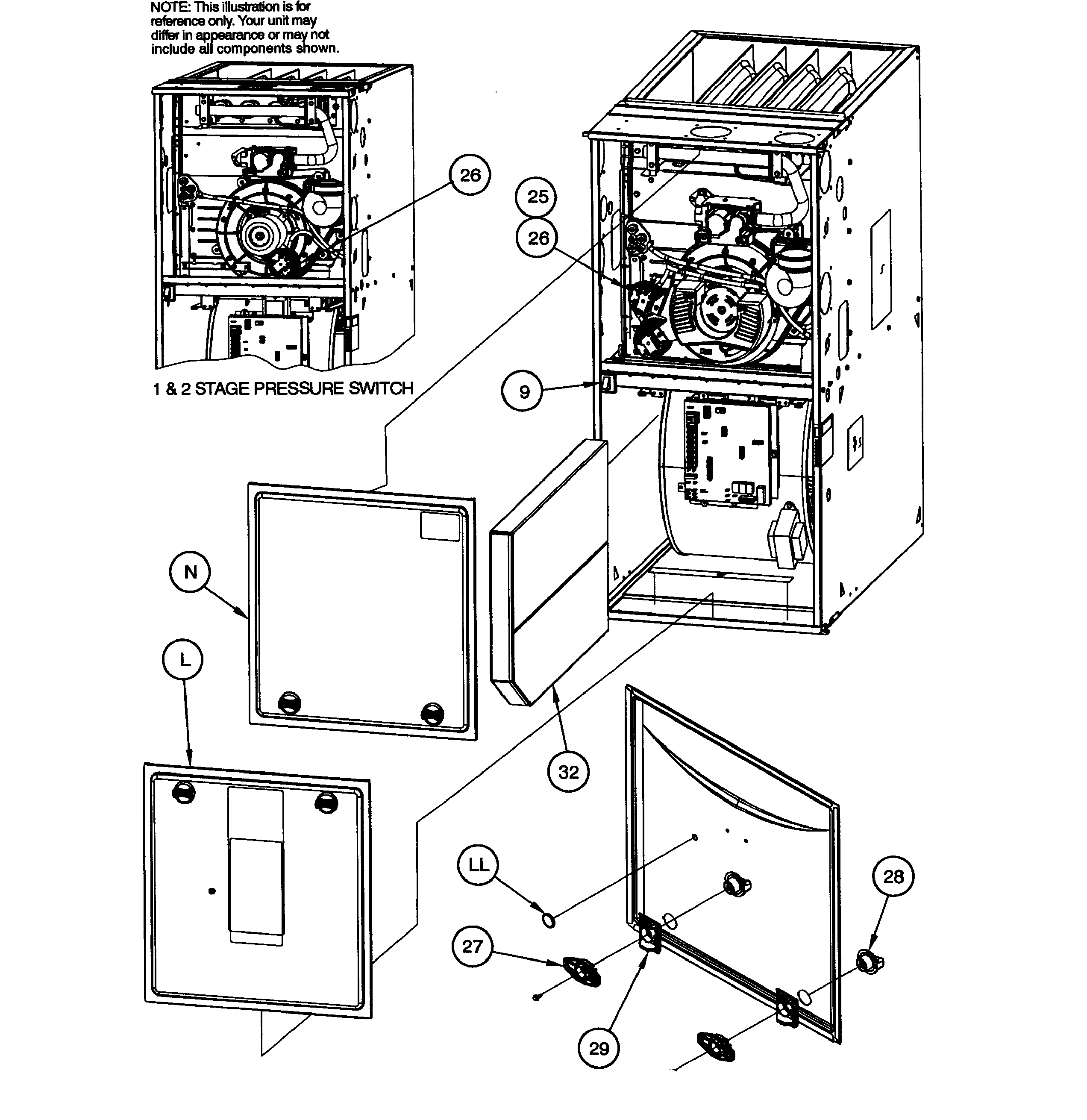 Door assy