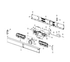 Samsung HW-F750/ZA-ZZ01 cabinet parts diagram