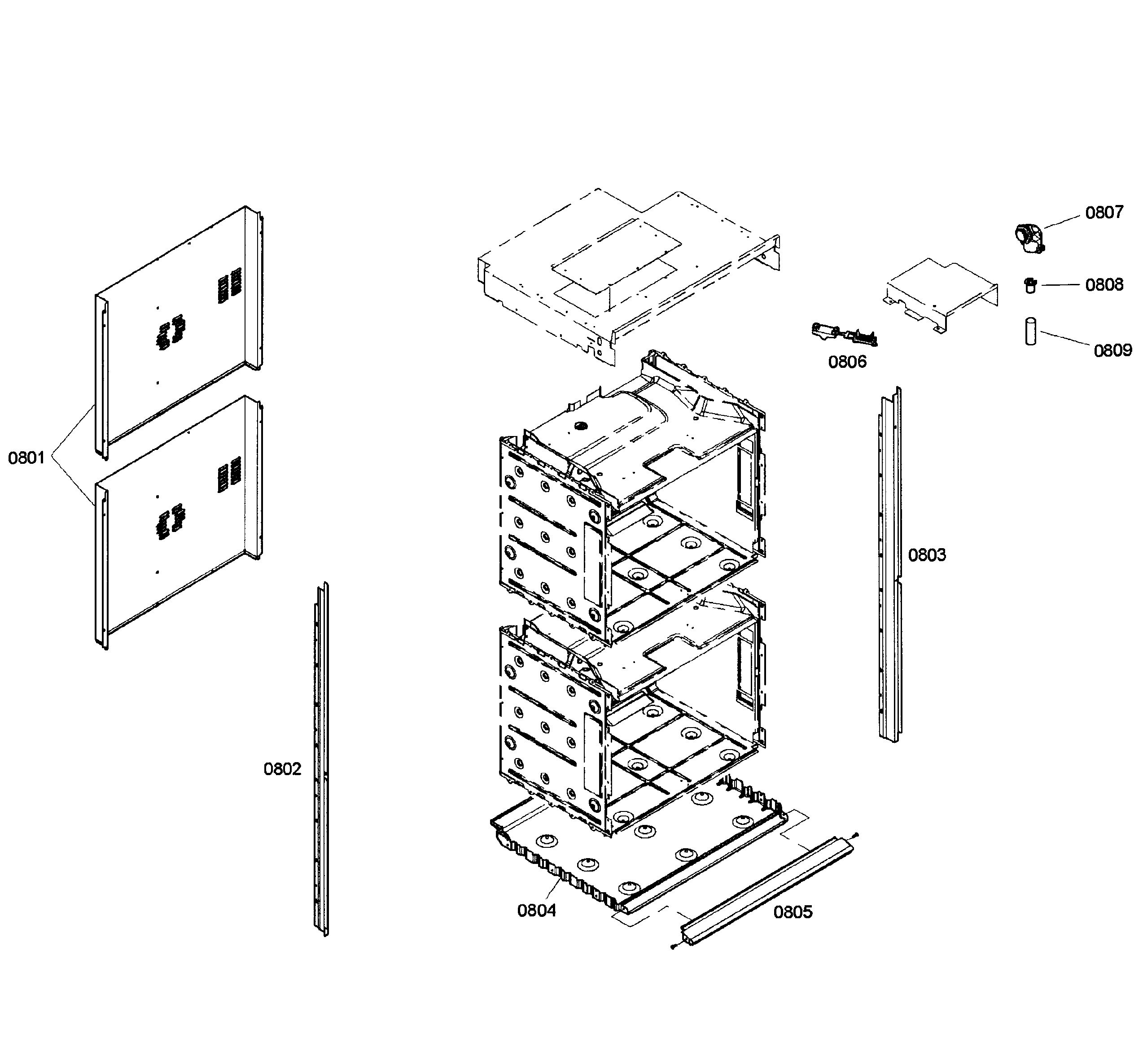 Cabinet assy