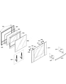 Upper door assy