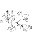 Lower oven assy