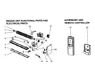 Mitsubishi MSZ-GA24NA fan assy diagram