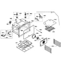 Bosch HBL8750UC/04 oven assy diagram