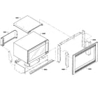 Bosch HBL8750UC/05 trim kit diagram