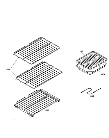 Oven shelfs