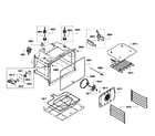 Bosch HBL8750UC/06 oven assy diagram