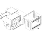 Bosch HBL8750UC/07 trim kit diagram