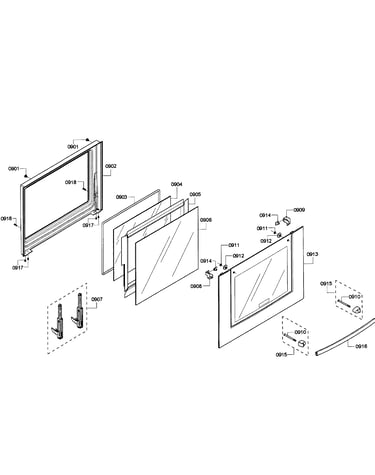 Oven door