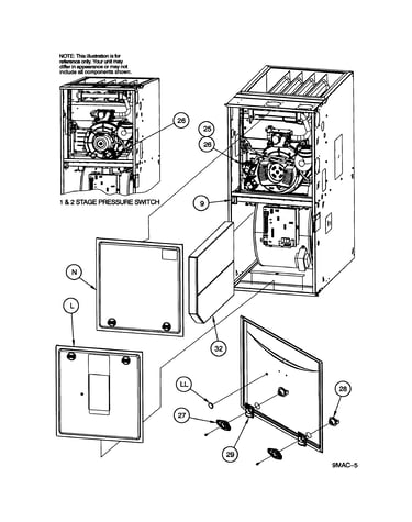 Doors assy