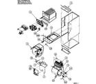 ICP F9MXE1002116A1 cabinet parts diagram