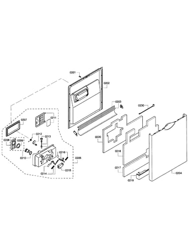 Door assy
