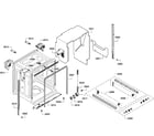 Bosch SHE43P16UC/64 cabinet diagram