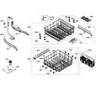 Bosch SHE43P15UC/61 baskets diagram