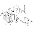 Bosch SHE43P06UC/61 cabinet diagram