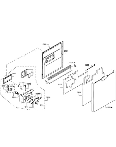 Door assy