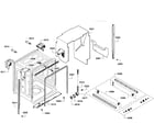 Bosch SHE43F16UC/61 cabinet diagram