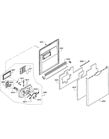 Door assy
