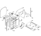 Bosch SHE55P05UC/61 cabinet diagram