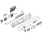 Bosch SHE55P06UC/58 control panel diagram