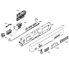 Bosch SHE55P06UC/59 control panel diagram