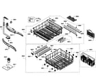 Bosch SHE55P06UC/59 baskets diagram