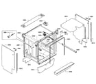 Bosch SGE63E06UC/21 cabinet diagram