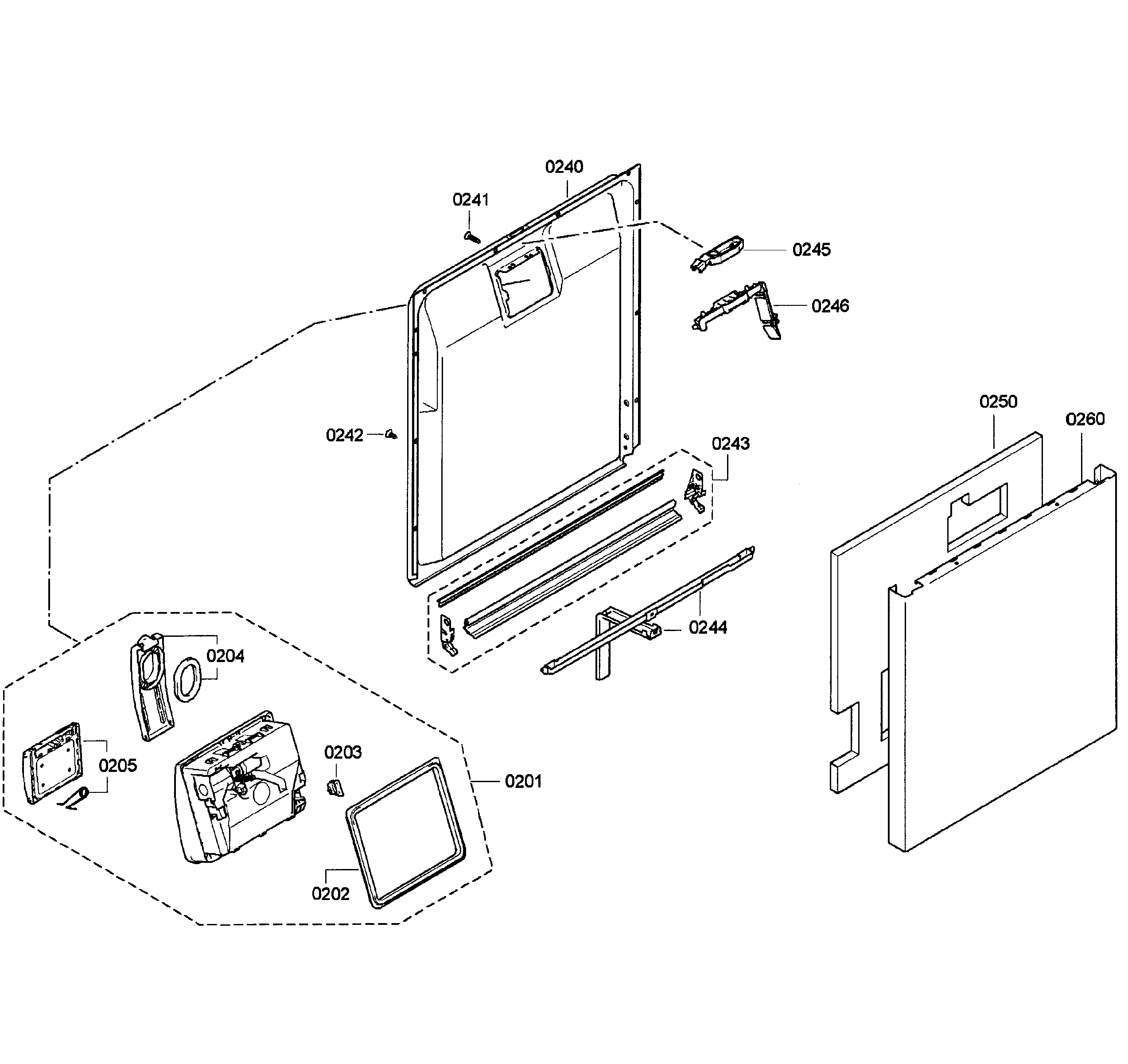 Door assy