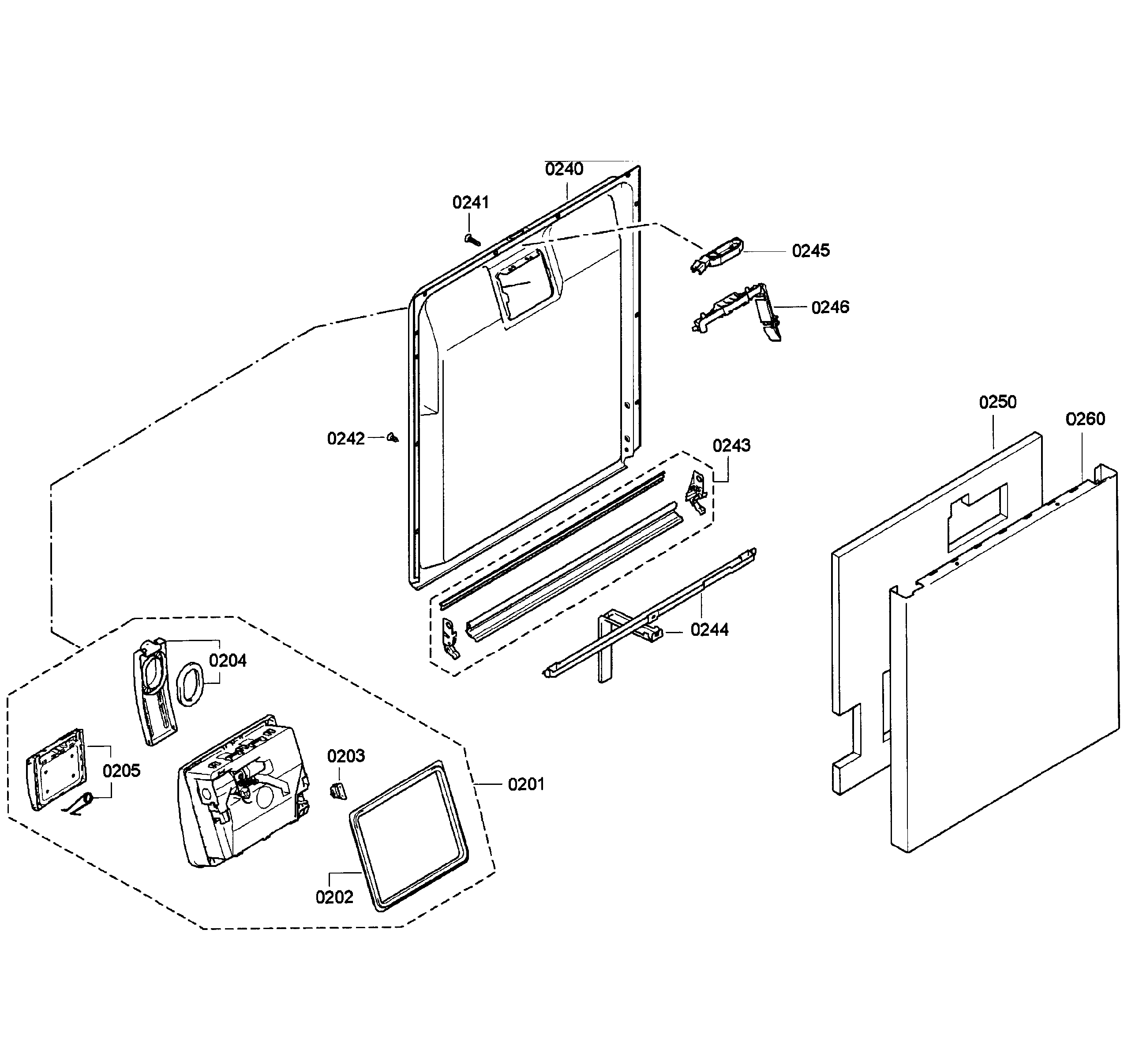 Door assy
