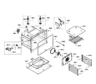 Bosch HBL8750UC/11 oven assy diagram