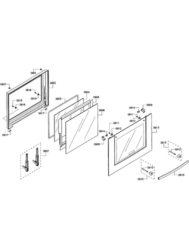 Oven door
