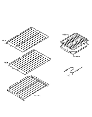 Oven shelfs