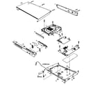 Panasonic DMP-BD89P cabinet parts diagram