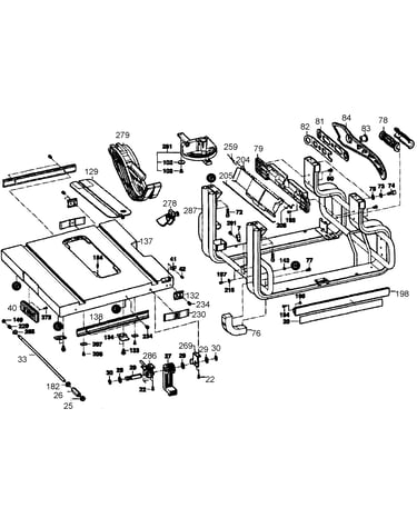 Table assy